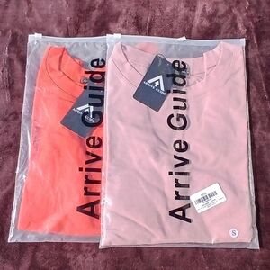 Arrive Guide Pink and Orange Any Size Crop Top Bundle!